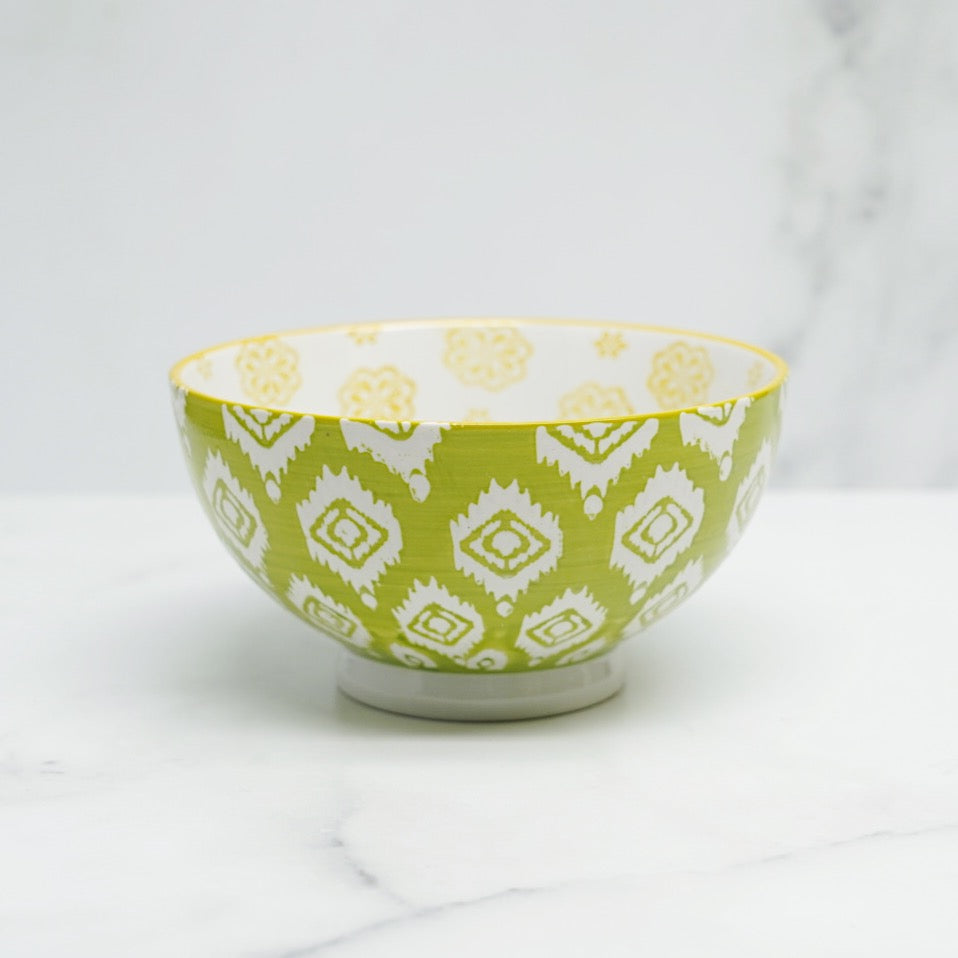 bol-jaune-vert,vaisselle,bol,ceramique,cuisine,montreal,boutique