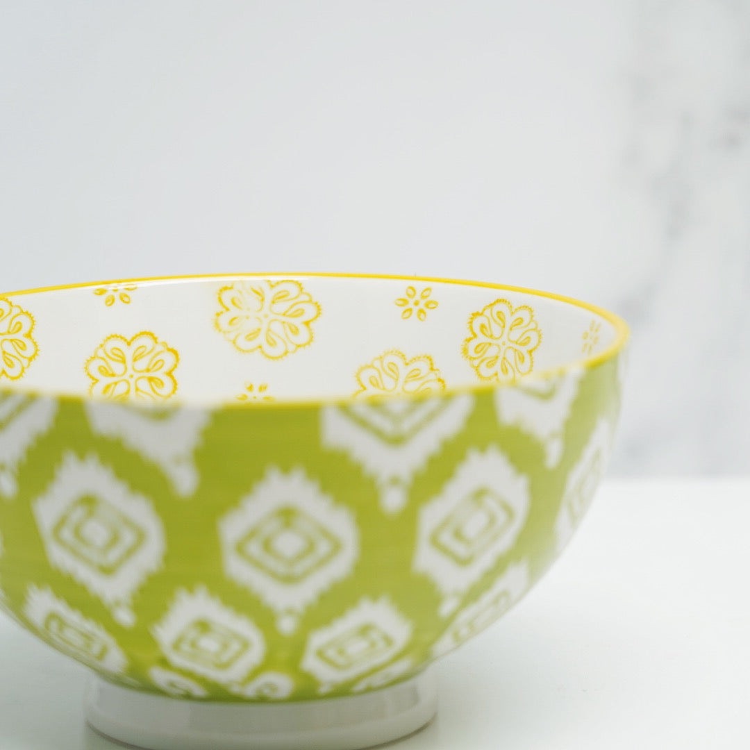 bol-jaune-vert,vaisselle,bol,ceramique,cuisine,montreal,boutique