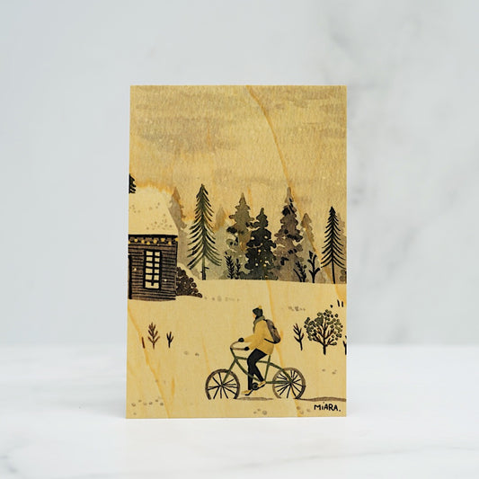 carte-en-bois-snowbike,erable,woodhi,france,papeterie,cahier,notes,casa-luca, montreal,ahunstic