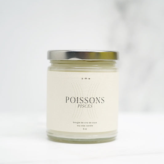 Bougie de soya - Poisson