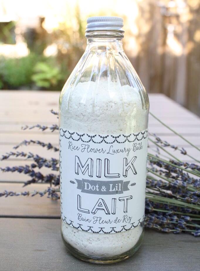 Lait de bain - fleur de riz