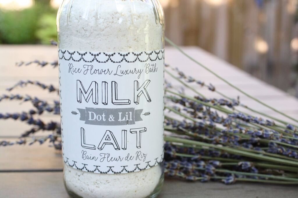 Lait de bain - fleur de riz