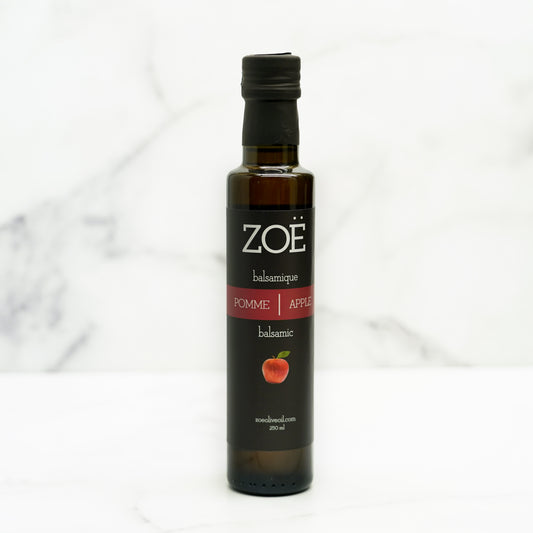 Vinaigre balsamique infusé à la pomme 250ml - Zoë