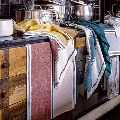 Linge à vaisselle en lin